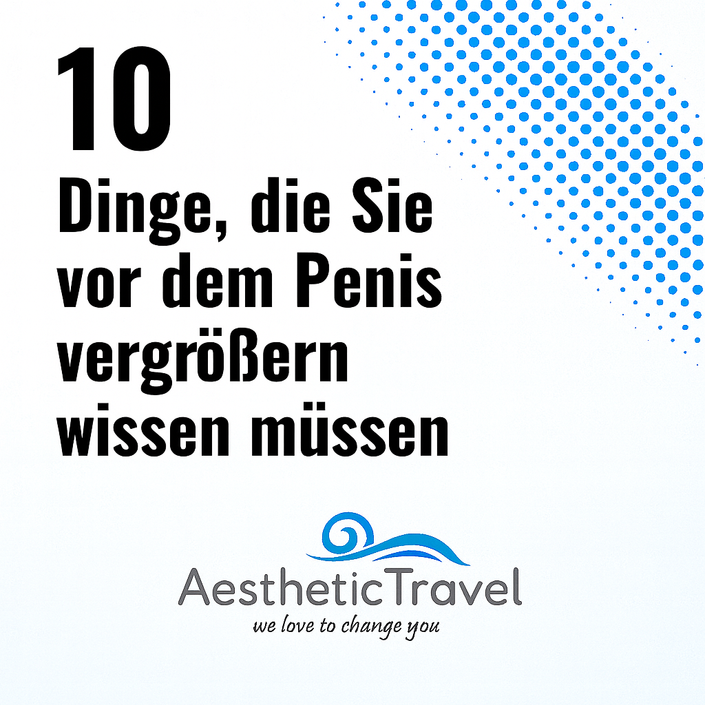 10 Dinge, die Sie vor dem Penis vergrößern wissen müssen. Aesthetic Travel Informiert